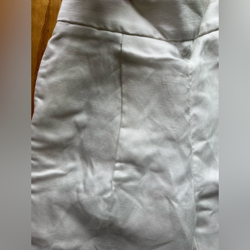 Jcrew High-rise pleated pant in linen blend - Picture 4 of 8